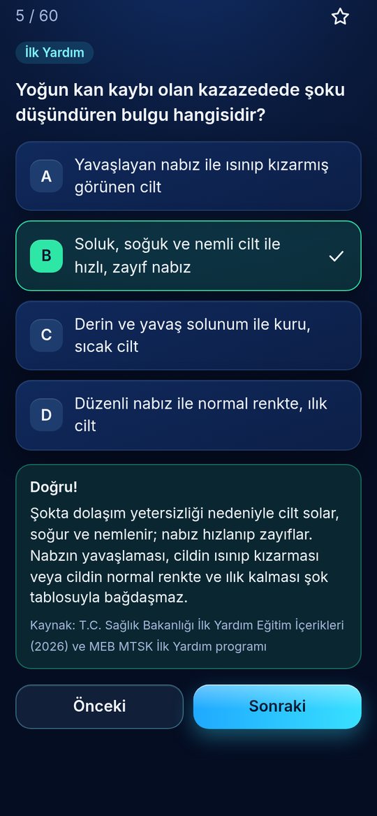 Soru ve açıklama