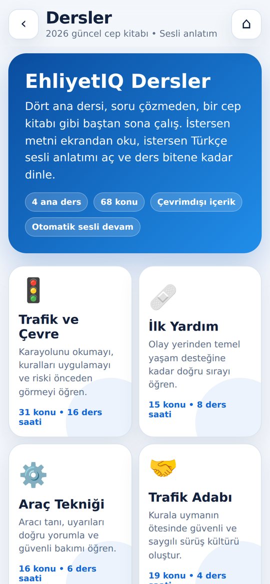 Sesli dersler