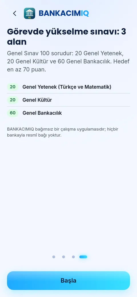Görevde yükselme sınav yapısı