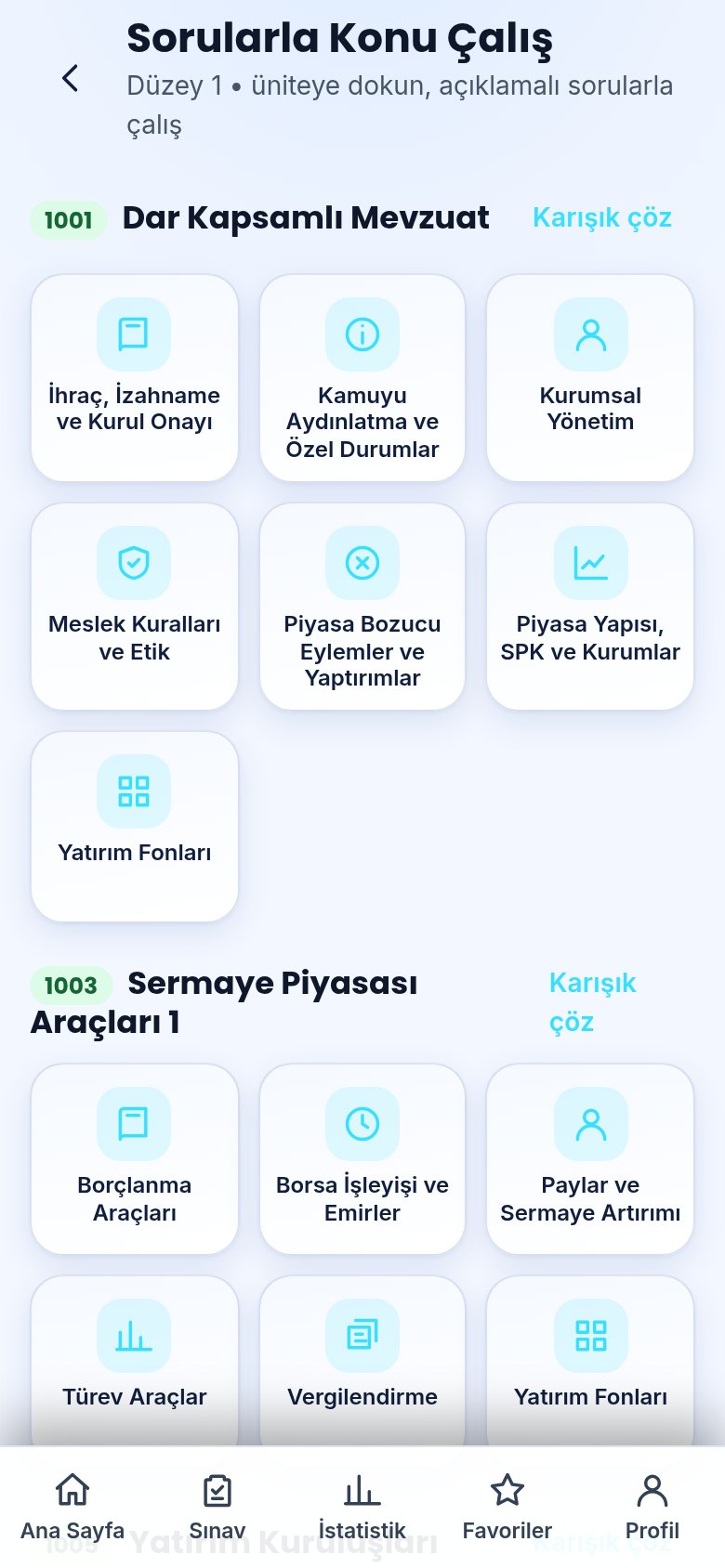 Konu çalışma