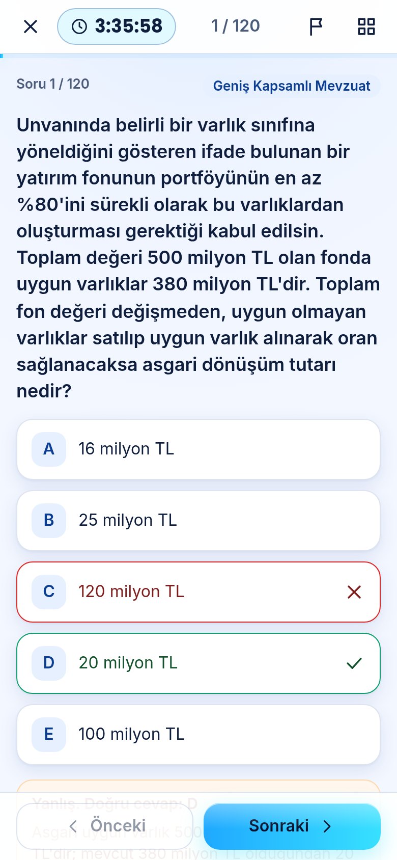 Soru ve açıklama