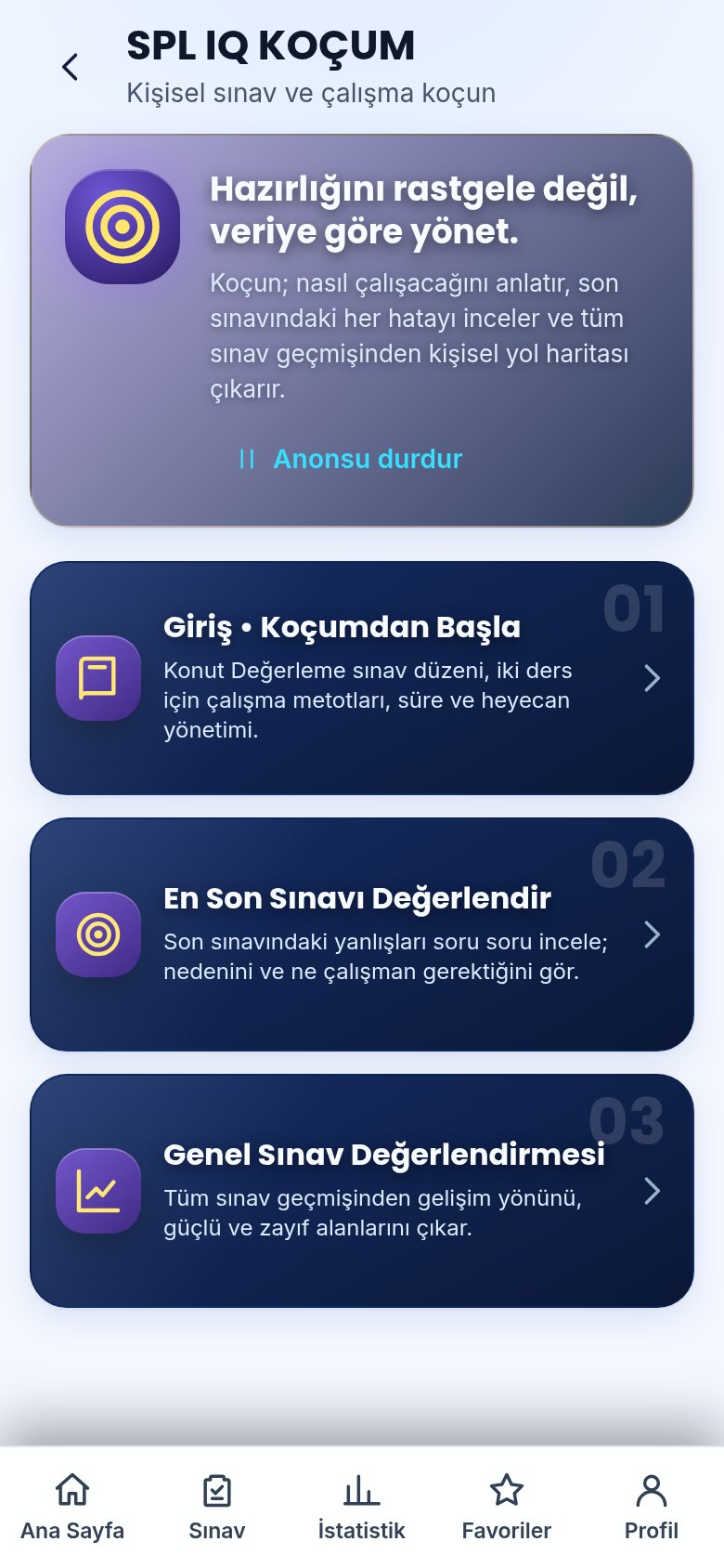 SPL IQ KOÇUM